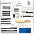 thumbnail image 3 of Derkonig Drawing Pencils and Sketch Art Set for Kids, Teens, Adults - Beginners to Advanced Artists, 3 of 7