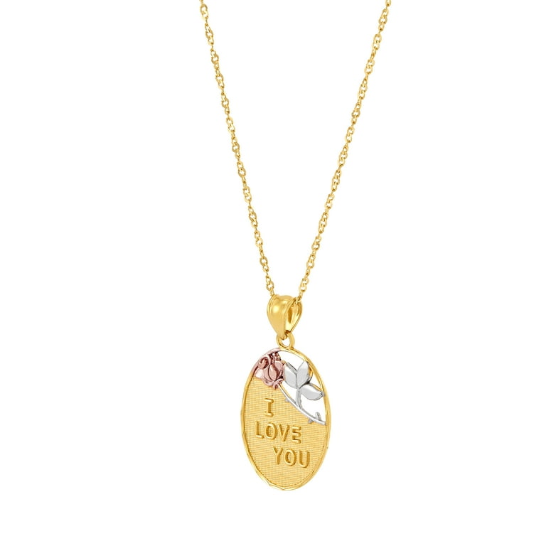 Brilliance Fine Jewelry Sterling Silver and 18K Gold Plated