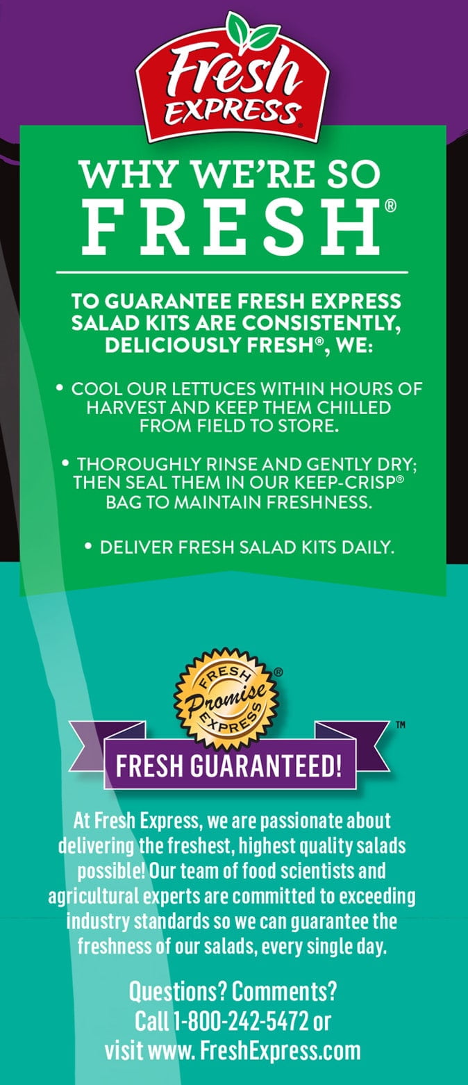 Fresh Express Twisted Greek Caesar Chopped Salad Kit
