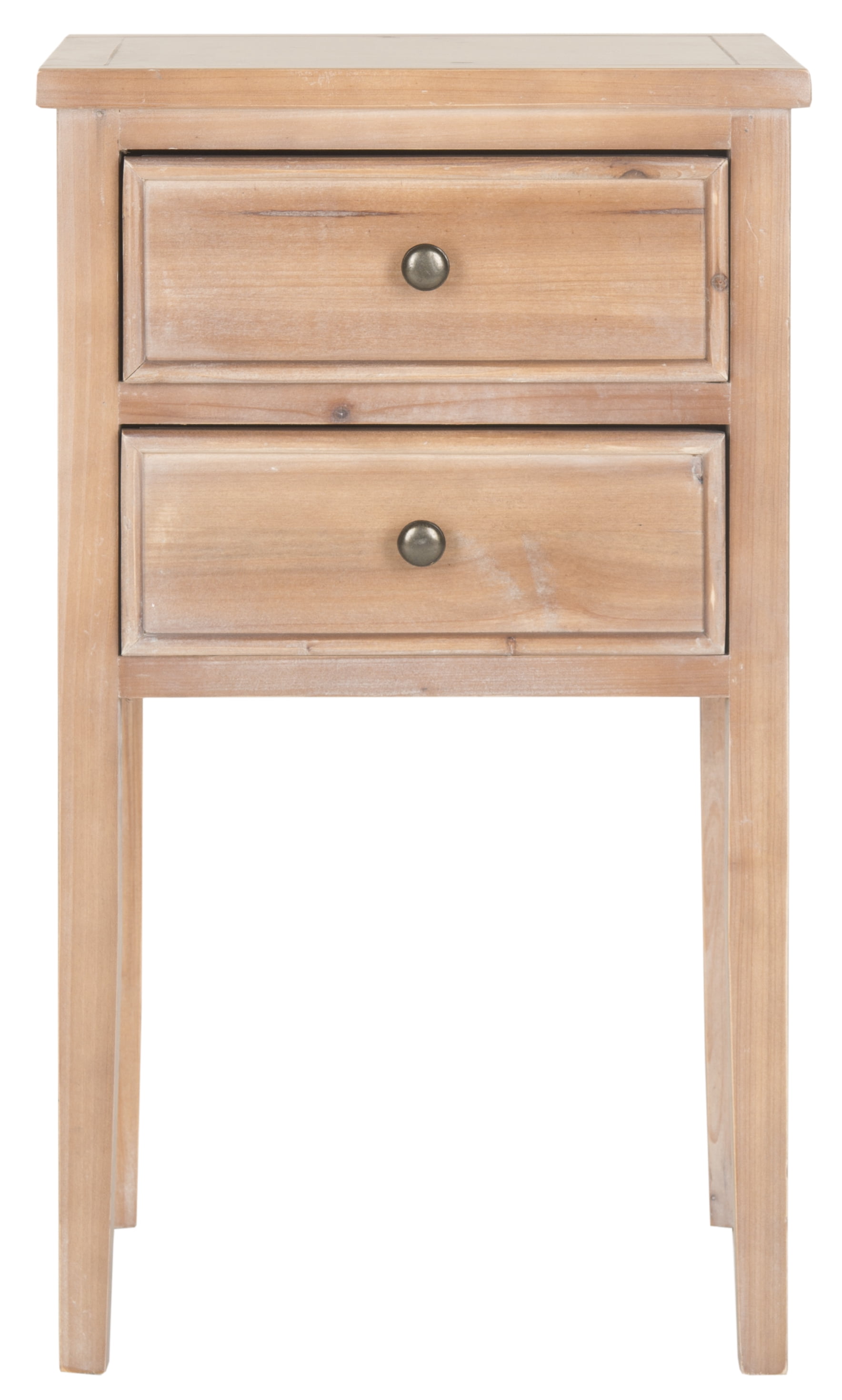 Safavieh American Homes Toby Filbert End Table In Brown Pine