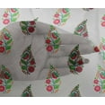 thumbnail image 4 of oneOone Viscose Chiffon Fabric Leaves & Floral Block Fabric Prints By Yard 42 Inch Wide, 4 of 4