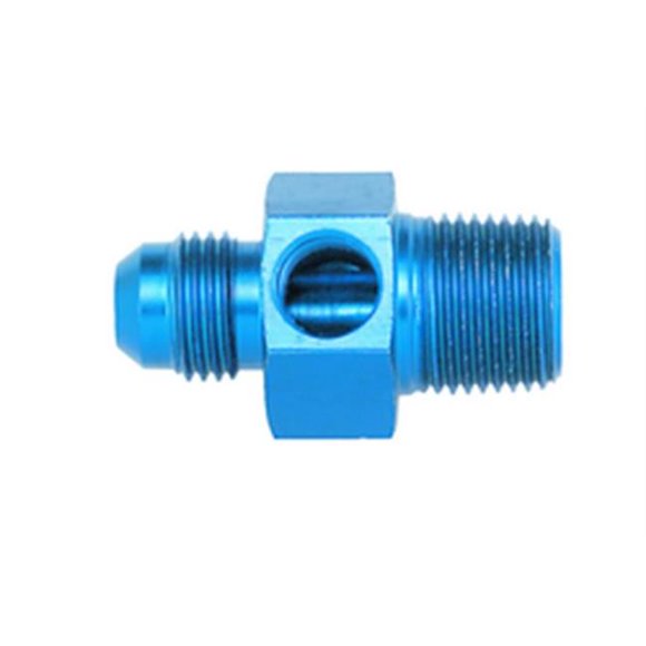 AN To Pipe Pressure Gauge Adapter - 6 x 0.25 x 0.12