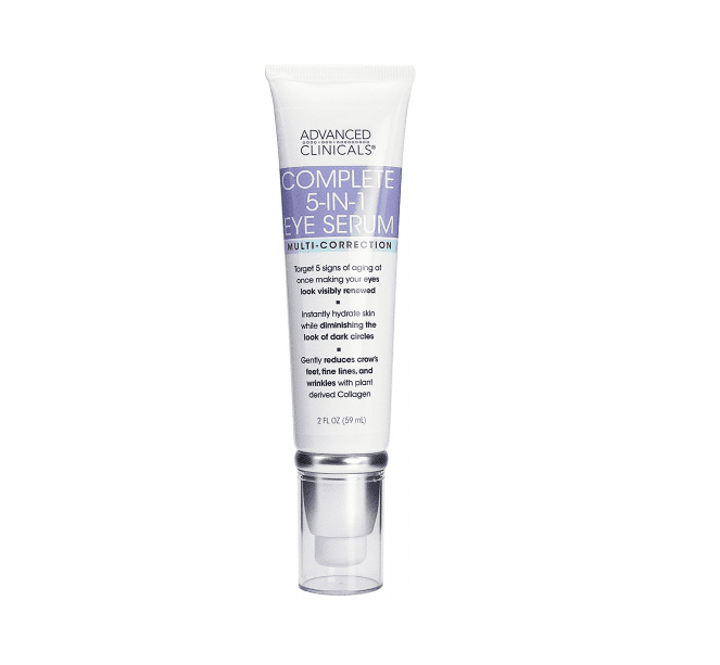 advanced clinicals complete 5 in 1 eye serum