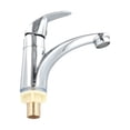 thumbnail image 1 of Bathroom Single Cold Basin Faucet Zinc Alloy Chrome Plated Sink Faucet, 1 of 11