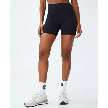 

Cotton On Women s Ultimate Booty Pocket Shorts Black Size Small