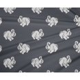 thumbnail image 4 of oneOone Polyester Lycra Fabric Rabbit Block Print Fabric By Yard 56 Inch Wide, 4 of 4