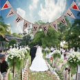 thumbnail image 4 of Agradecido Arpillera Bandera Banderín Bandera Acción De Gracias Boda Decoraciones Para Fiestas De Cumpleaños 2m Colcomx Thankful Heart Bunting Banner, 4 of 8