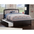 thumbnail image 3 of Richmond Queen Bed with Footboard and Twin Extra Long Trundle in Espresso, 3 of 5