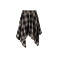 thumbnail image 3 of Vintage Plaid Asymmetrical Skirt | High-Waist Slim Fit | Trendy & Chic Must-Have, 3 of 5