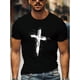 thumbnail image 1 of Camiseta deportiva informal para hombre: mezcla de poliéster transpirable, manga corta y cuello redondo. Perfecta para entrenamientos y ropa informal., 1 of 5