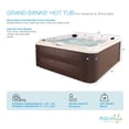 thumbnail image 5 of Aqualife by Strong Spas Grand Banks 6 Person Acrylic Lounger Spa, 81 Jets, Non-Lounger, Espresso, 5 of 16