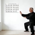 thumbnail image 4 of Tai Chi Chair Workout Chart Poster Print Seated Exercises for Beginners and Seniors Canvas Wall Art Living Room Bedroom Home Gym Decor 8x10 Inch, 4 of 7