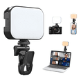 thumbnail image 2 of Luz para selfies VL100X, panel de luz LED con clip para teléfono Belug, Negro, 2 of 5