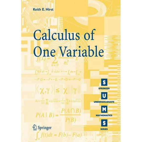 Springer Undergraduate Mathematics Calculus of One Variable, (Paperback)
