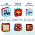 thumbnail image 4 of Wildkin Kids Nested Snack Containers for Boys & Girls (Trains, Planes & Trucks), 4 of 8