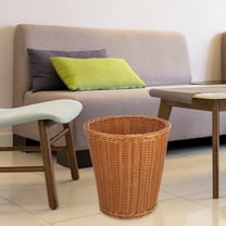 WRISTBIQUE Small Trash Bin Storage Basket Plastic 1Pack