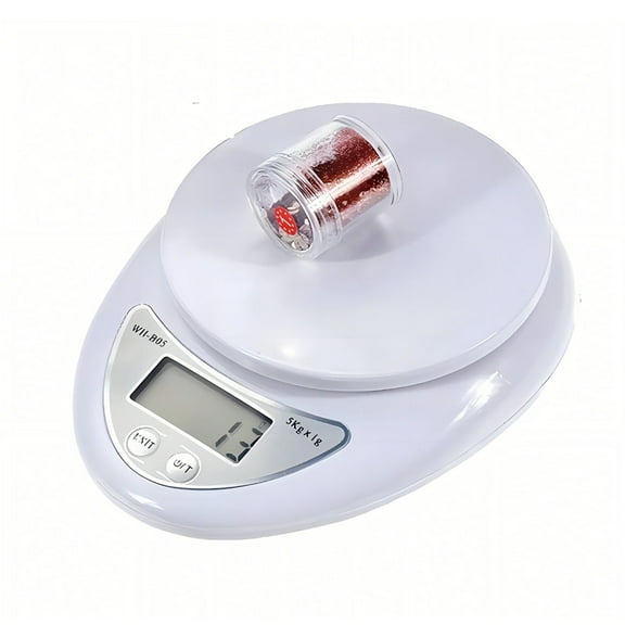 Kebidu Digital Kitchen Food Scale, 0.05 oz to 11 lbs (1 gram to 5 kg) Easy Read Food Weight Scale Cooking Scales Diet Scale
