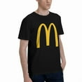 thumbnail image 2 of Mcdonald'S Logo Men'S Basic Short Sleeve T-Shirt Fashion Black Xx-Large, 2 of 8