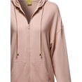 thumbnail image 3 of FashionOutfit Women's Casual Solid Loose Fit Drop Shoulder Long Sleeve Sweatshirt, 3 of 4