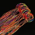thumbnail image 5 of Resinta 60 Pieces Handmade Braided Bracelets Assorted Random Colors Friendship Cords Thread Bracelets Party Supply Favors for Wrist Anklet SF1, 5 of 6