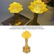 thumbnail image 4 of Lámpara LED De Flores, Lámpara Budista Recargable Por USB De Metal De Resina, Luz Nocturna De Flores, Para Decoración De Exhibición, Suministros De Fe, 4 of 7