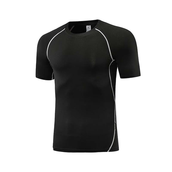 MEZZALL Boys Compression Shirt Athletic Performance Tops Wicking Breathable Fit For Kids Youth Sports Training Breathable Toddler Blouses Clothing