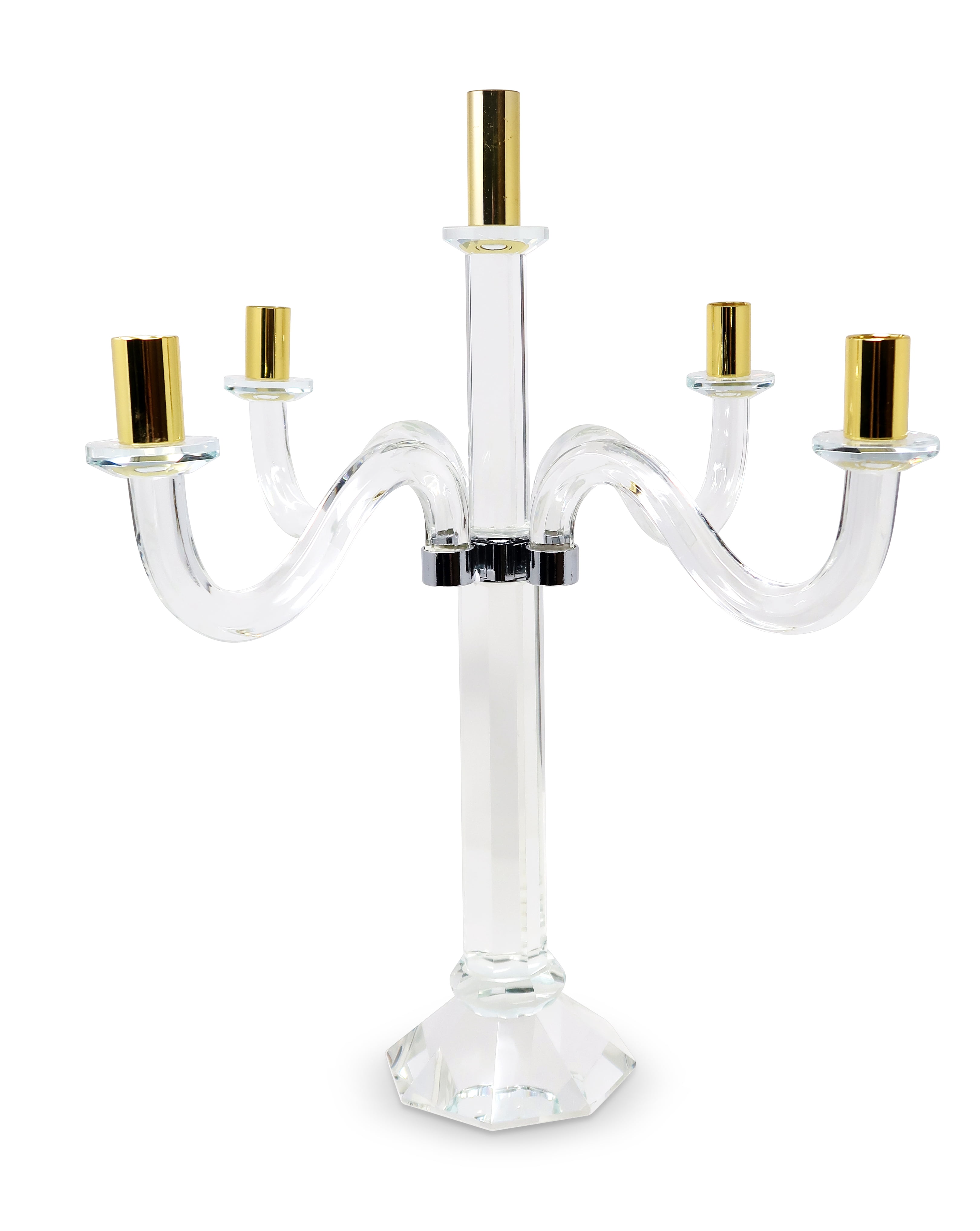 Schonfeld Collection ZX7639C 18.5 in. Classic Style 9 Branch Clear