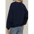 thumbnail image 3 of FashionStream Long Sleeve Crew Neck Pullover Sweatshirt, Women's, 3 of 6