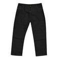thumbnail image 3 of Mens Jeans Plus Size Straight Leg Man Wide Leg Flex Waist Baggy Pants Stretch Casual Versatile Outdoor Denim Pants, 3 of 8