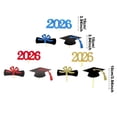 thumbnail image 3 of 2026 Graduation Cupcake Toppers 12PCS / Picks For Graduation Cake Decorations Diploma 2026 Grad Cap Set 12 Pieces, 3 of 3