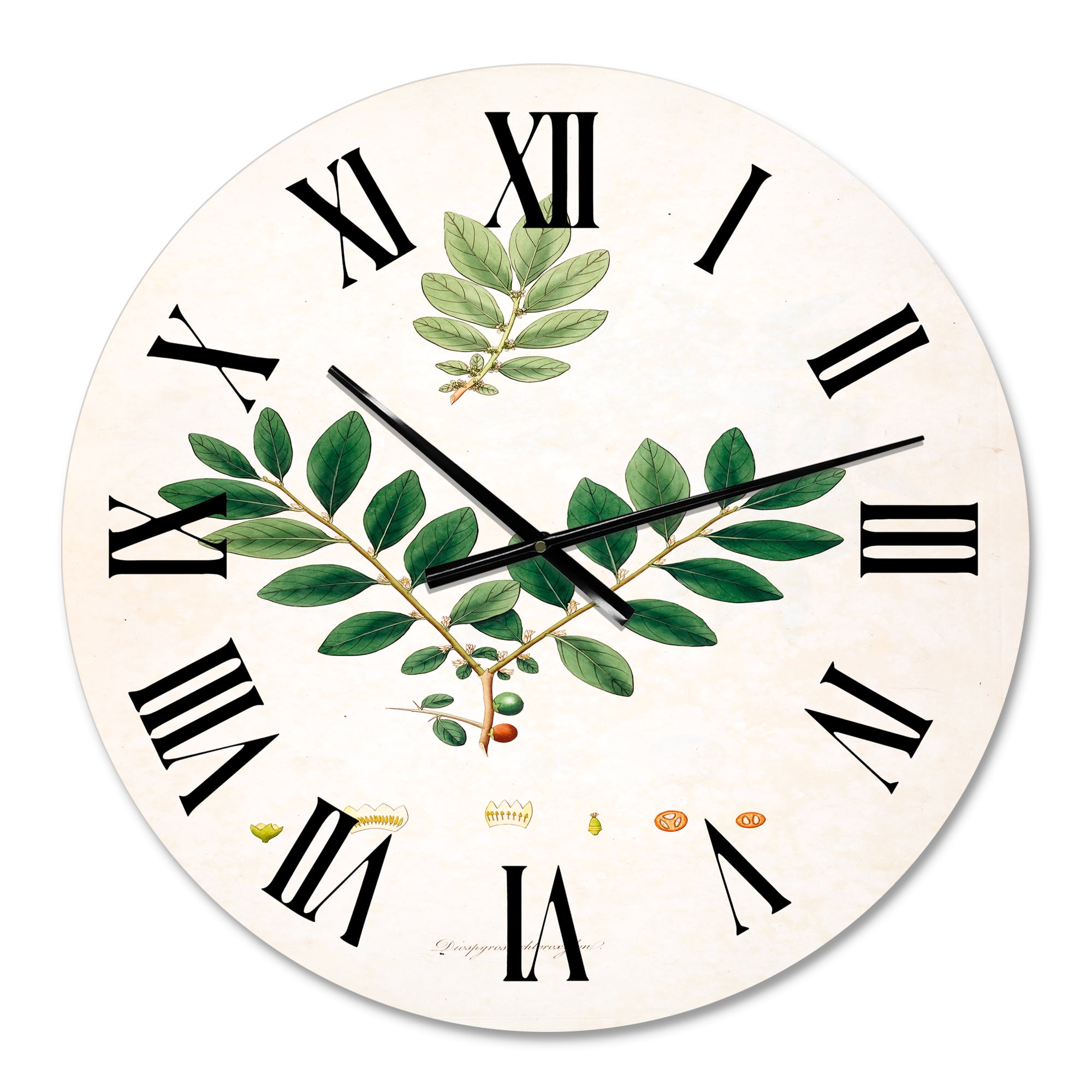 Designart 1 in Farmhouse Wall Clock