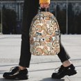thumbnail image 2 of Disketp Floral Paisley Mochila Escolar de 15 Pulgadas, Mochila Ligera para Estudiantes, Viajes y Trabajo, Cómoda y Resistente para el Uso Diario, 2 of 6