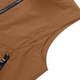 thumbnail image 5 of SHTXOZHI Mens Plus Size Zippered Vests Sleeveless Breathable Jackets Casual Outdoor Travel Tops with Zipped Pockets, 5 of 9