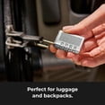thumbnail image 4 of 4 Digit Combination Padlock Outdoor School Gym Lock, 1.6 Inch Alloy Body Password Lock for Locker Cabinet Toolbox Storage, Keyless Security with Ergonomic Design, 1 Combination Lock, 4 of 9