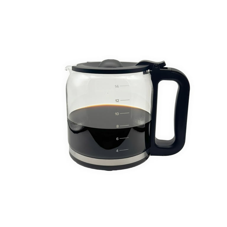 14 Cup Coffee Pot Replacement Compatible with Cusinart DCC-3200 Series  DCC-2200,DCC-2800,DCC-2600,DCC-1800FR,CBC-7400, CBC-7000PC,CBC-6800 Coffee  ...