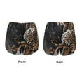 thumbnail image 3 of Daiia Leopard On Tree Branch Pattern Women's 2 in 1 Running Shorts - Lightweight Athletic Workout Gym Yoga Shorts Liner with Phone Pockets-X-Large, 3 of 7
