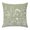 Green, White, Olive, variant on Throw Pillow Covers, Sage Green Spring Floral 16x16 Pillow Covers for Couch/Sofa/Bed, Elegant Pastoral Flowers Decorative Square Linen Cushion Pillowcase for Home Decor