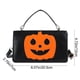 thumbnail image 3 of Bolso de Calabaza de Halloween | Azul, Negro, Blanco y Naranja | Piel Sintética | Bandolera | 20,5 X 12 X 7 Cm | Bolso Festivo y Original, 3 of 6
