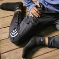 thumbnail image 2 of Men's Adidas 6-pack Athletic Cushioned Quarter Socks Color: Black Size: 5-8, 2 of 4