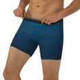 thumbnail image 3 of Easygdp Dark Blue Men's Boxer Briefs Men’s Underwear Boxer Briefs for Men, 3 of 7