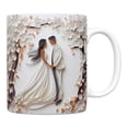 thumbnail image 2 of Regalo de San Valentín, decoraciones de San Valentín, taza de cerámica para bodas, taza para oficina y hogar, regalo de San Valentín., 2 of 6