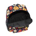 thumbnail image 6 of FORMRS School Backpack with Front Zippered Pocket 12" Student Travel Daypack, Red Floral, 6 of 6