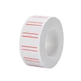 thumbnail image 2 of YANI -20 Rolls Price Labels Gun Paper Tag Sticker For Mx-5500 Labeller White Red Line, 2 of 6