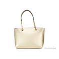 thumbnail image 2 of Michael Kors Jet Set Medium Gold Leather Front Pocket Zip Chain Tote Bag Purse, 2 of 5