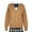 Camel, variant on Women Sweater Cardigans V Neck Knitted Uniform Button up Long Sleeve JK Top Clothing with Pockets XL