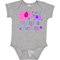 thumbnail image 3 of Inktastic My Nana Loves Me- cute elephants Boys or Girls Baby Bodysuit, 3 of 5