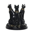 thumbnail image 1 of Escultura de estatua de gato Baoblaze soporte de bola de cristal resina 13 cm x 13 cm, 1 of 8
