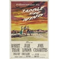 thumbnail image 1 of Saddle The Wind Movie Poster 16x24 Poster Medium Art Poster 16x24 Unframed, Age: Adults Best Posters, 1 of 3