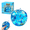 Blue Ocean, variant on Blue Ocean Apple Squishy with Shell Decor, Slow Rebound Stress Reliever Squishy for Adults, Soft Sensory Fidget Desk Gadget, 1pc