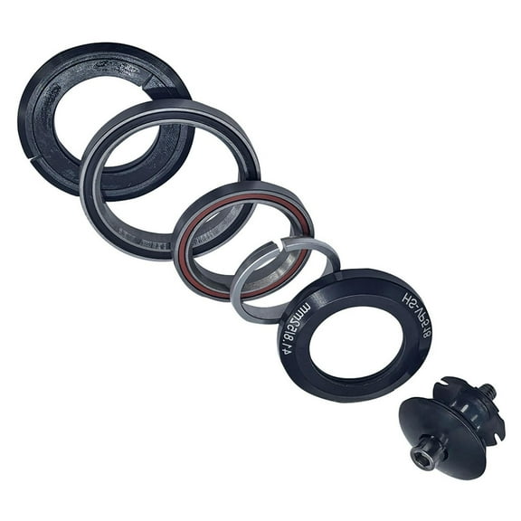 1. Threadless Mountain Bike Headsets Double Bearing 41.8-52mm Tapered Front Fork Replacement Cycling Accessories